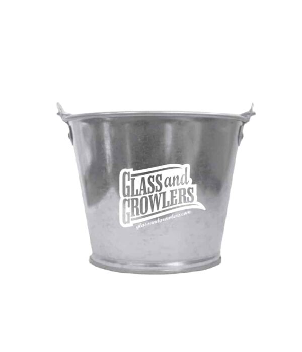 2 Quart Galvanized Metal Bucket