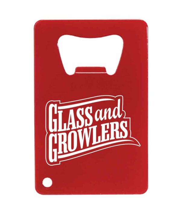 Credit Card Powder Coated Bottle Openers