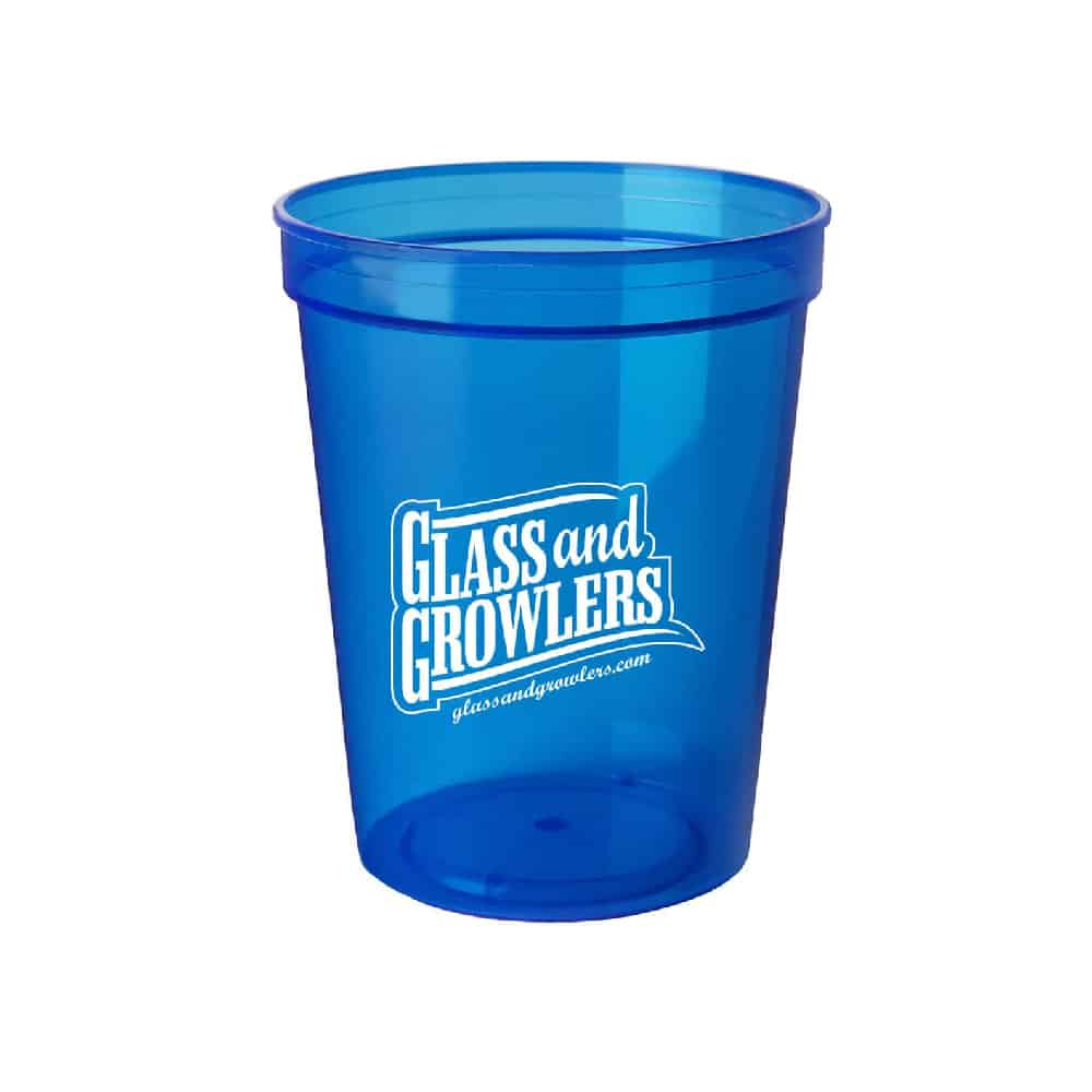 16 oz Glass Cup Bluey Cup 
