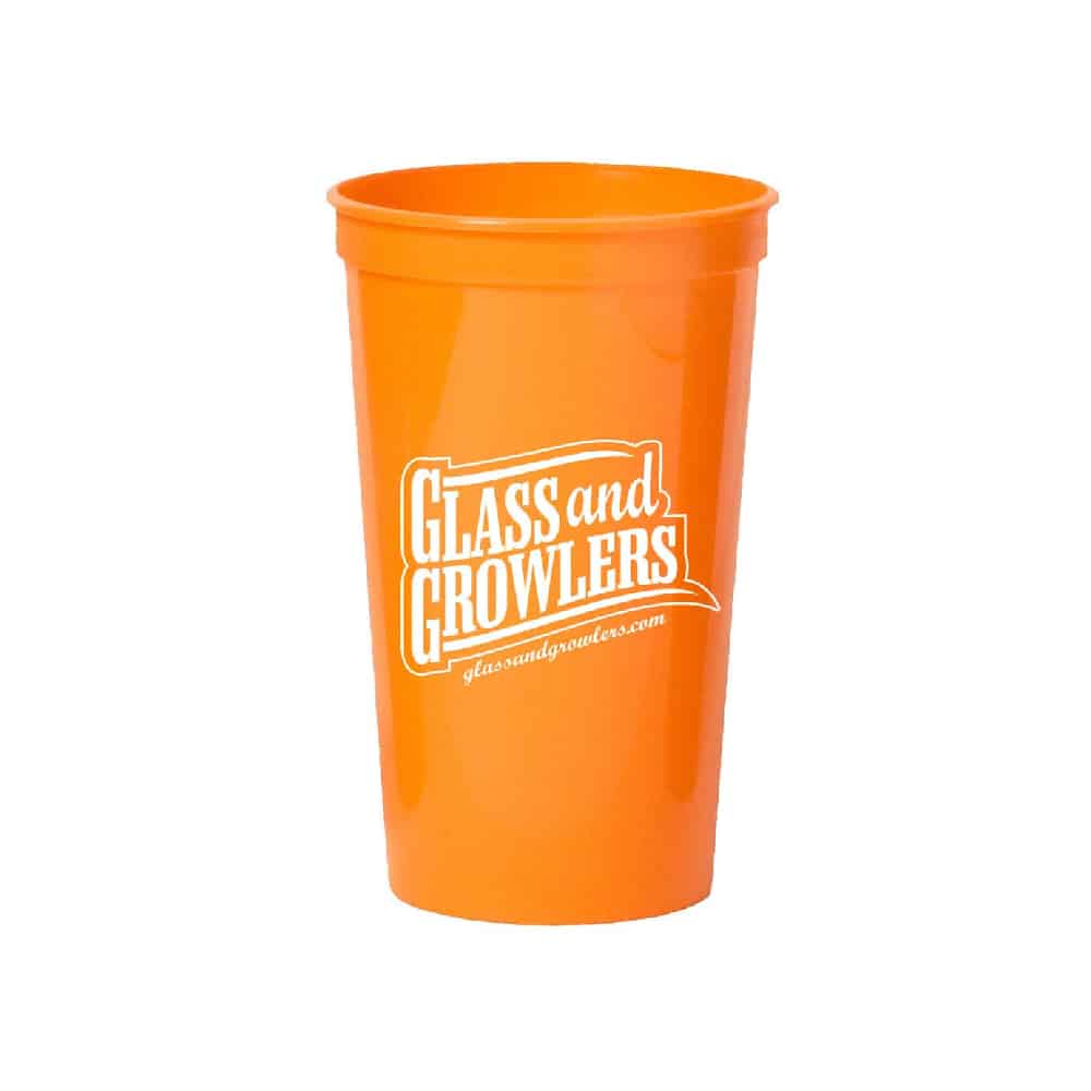 Imprinted Reusable Plastic Party Cups (22 Oz.)