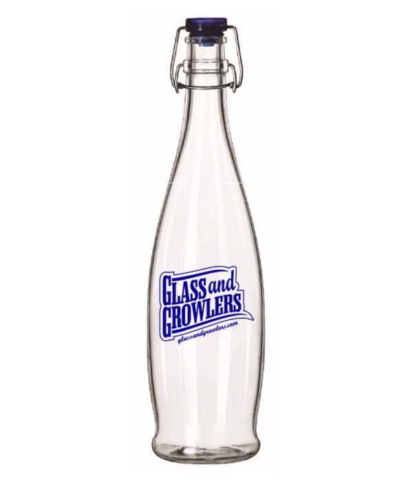 Clear 1 Gallon Glass Beer Growler or Water Bottle With Cap – Fresh