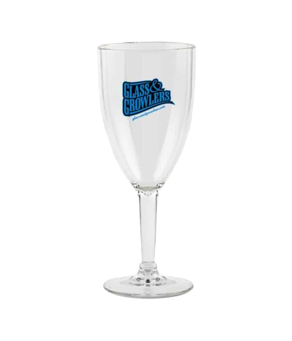 Acrylic White Wine Glass - 10 oz