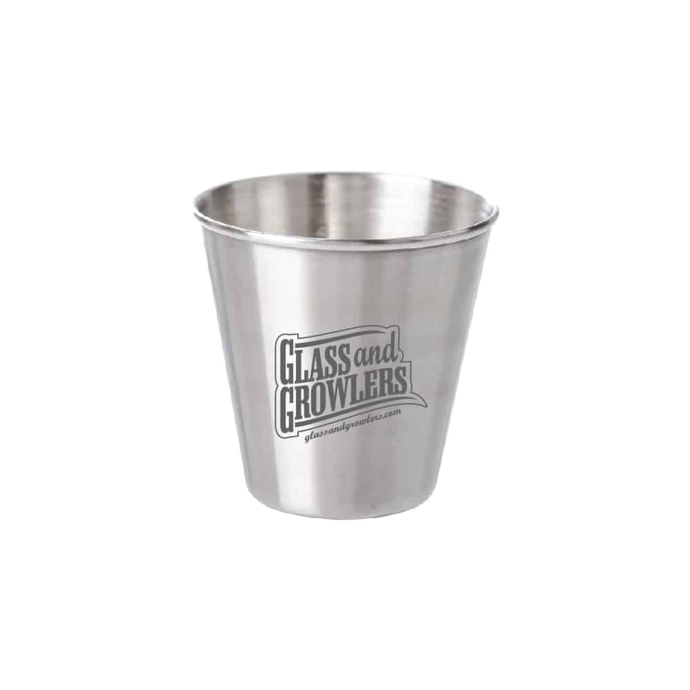 DST15820 2 OZ. Stainless Steel Shot Glass With Custom Imprint