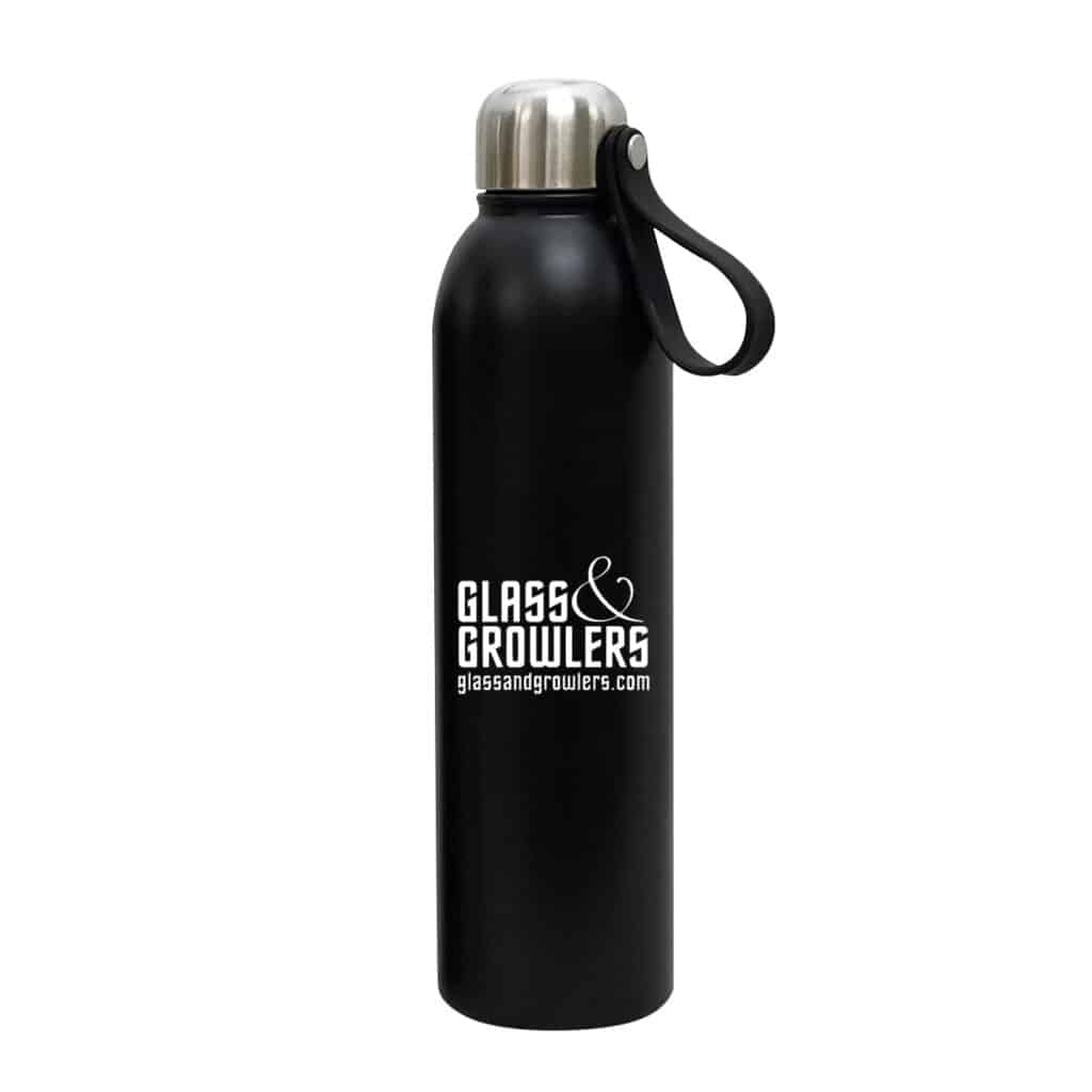 Fairway Stainless Steel Bottle 26 oz Custom Printed | Glass and Growlers