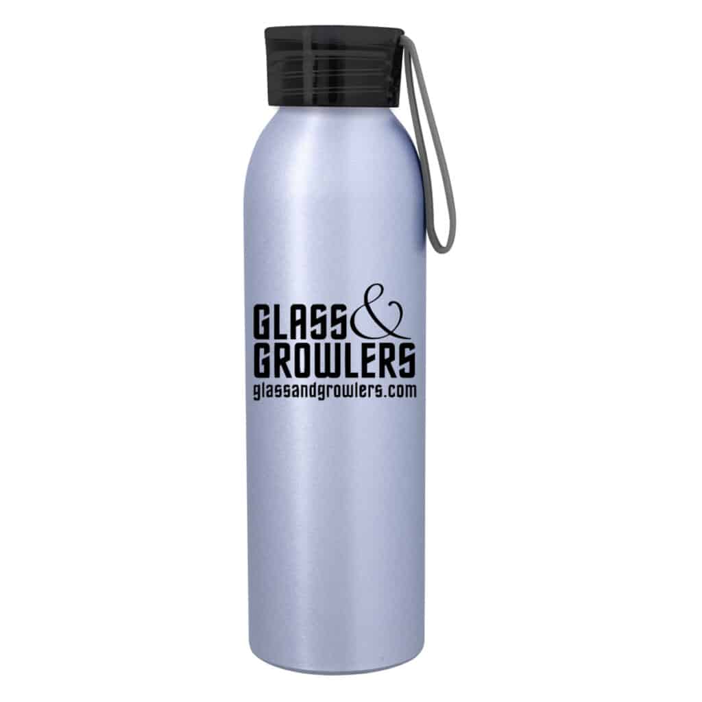 Darby Aluminum Bottle - 22 oz Custom Printed | Glass and Growlers
