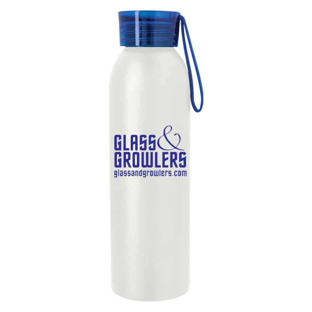 Darby Aluminum Bottle - 22 oz Custom Printed | Glass and Growlers