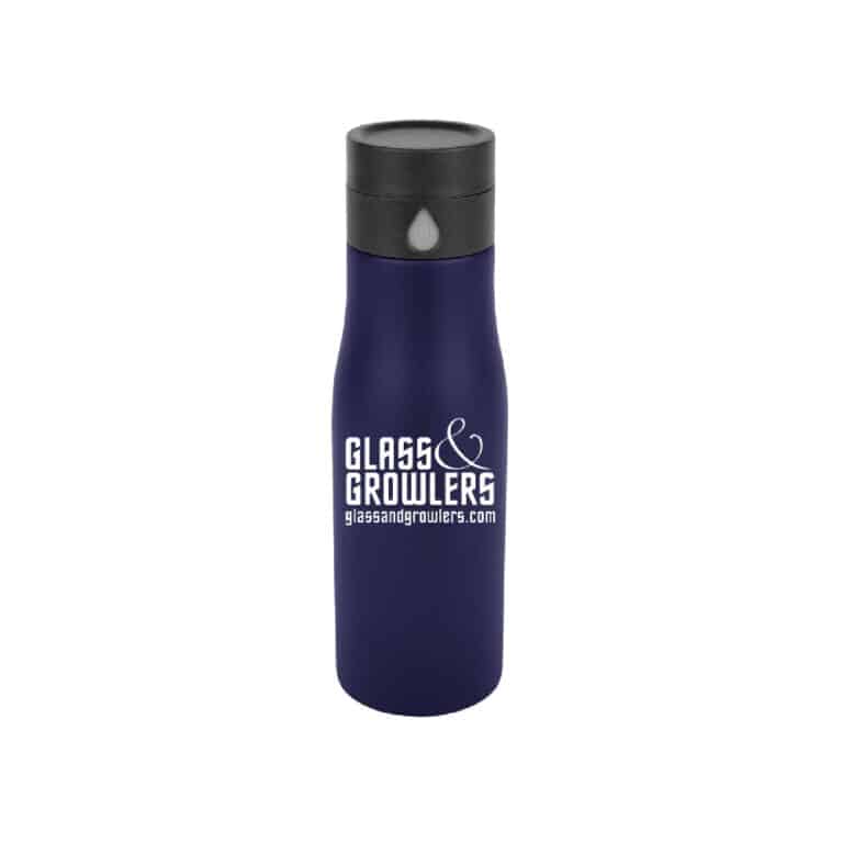 Stainless Steel Hydro Bottle 22 oz Custom Printed | Glass and Growlers