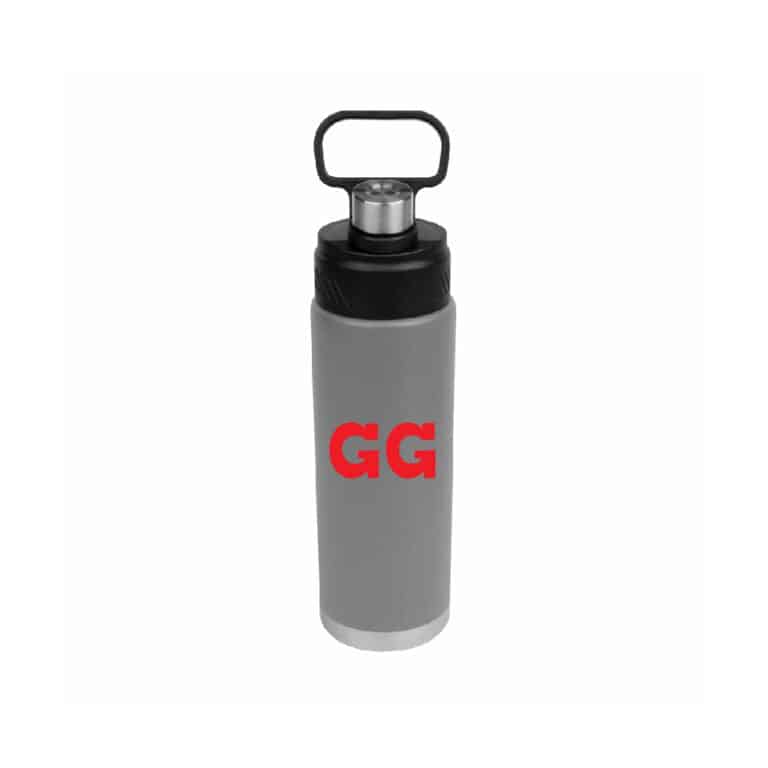 Stainless Steel Leighton Bottle - 24oz Custom Printed | Glass and Growlers