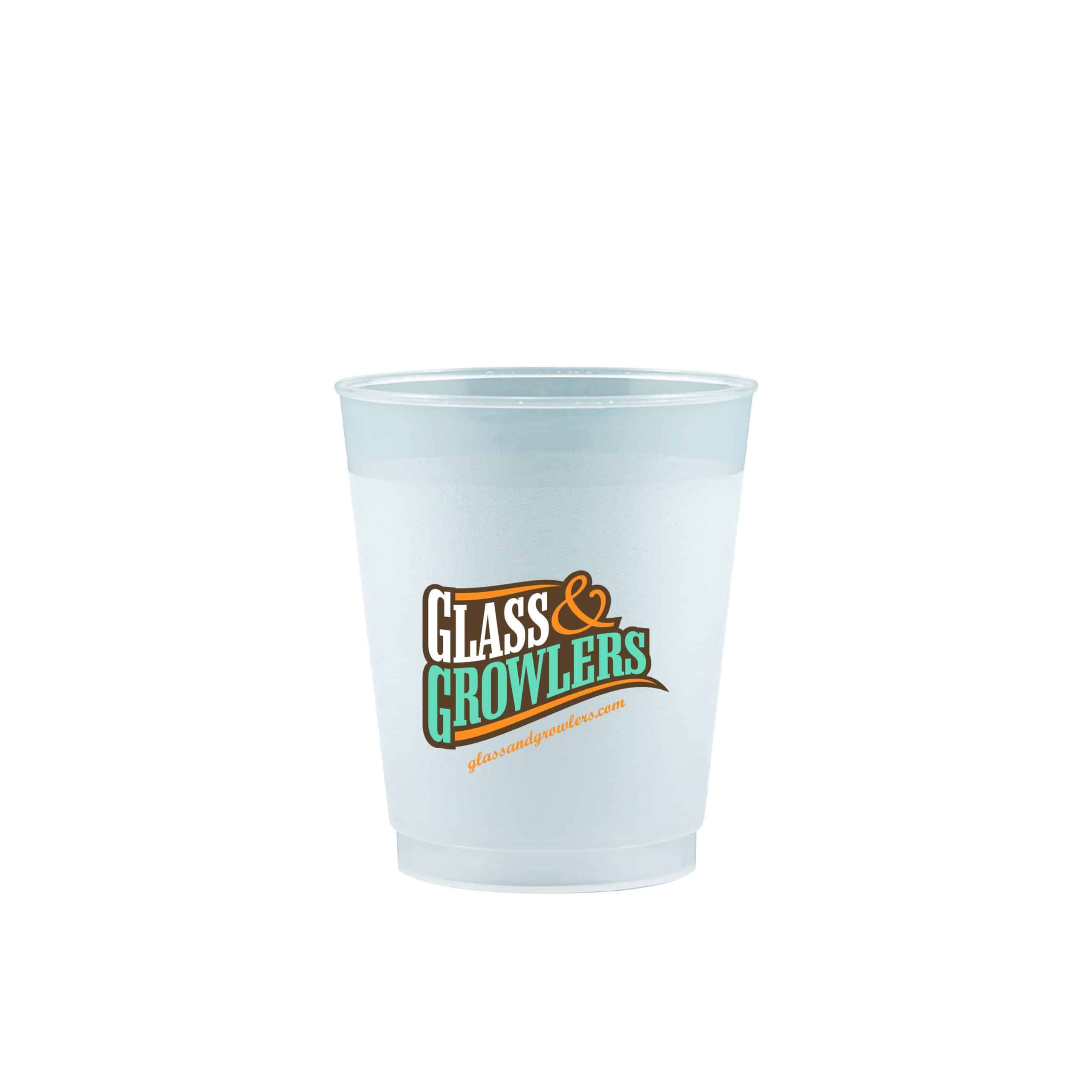 5 oz Frosted Flex Cups - Custom Printed