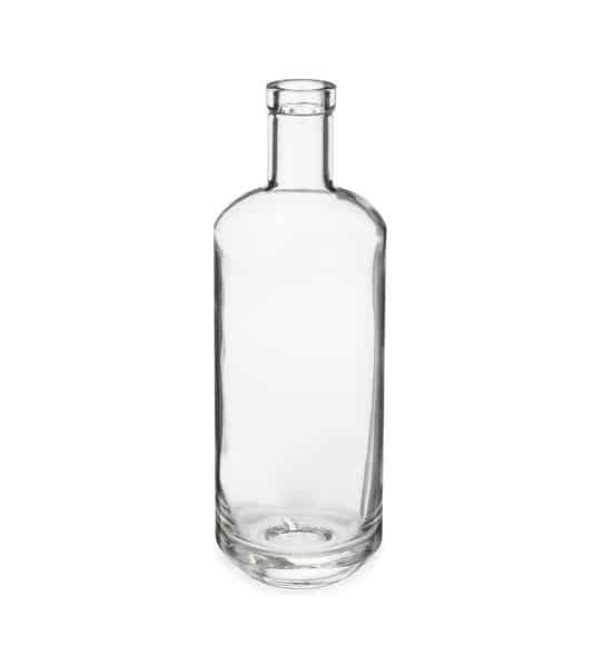 Pacho Supreme Liquor Clear Glass Bottle w/ 21.5mm Cork Finish