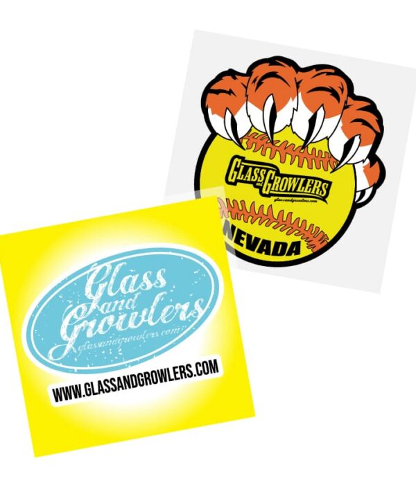 Custom 5x5 inch square sticker