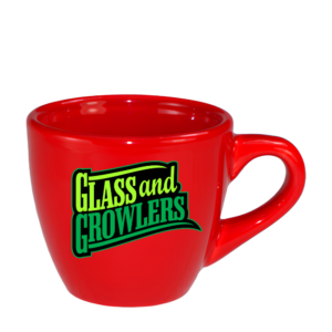 Cancun A.D. Espresso Cup 3.5oz Crimson