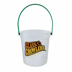 Clear Bucket with Green 348 Handle