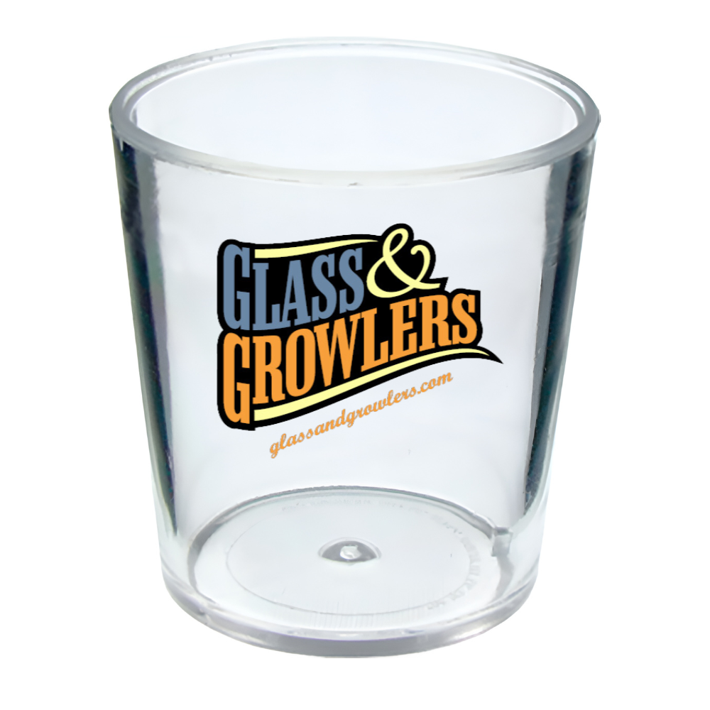 Plastic Standard Shot Glass - Clear 2oz