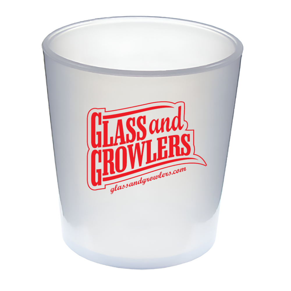 Plastic Standard Shot Glass - Frosted 2oz