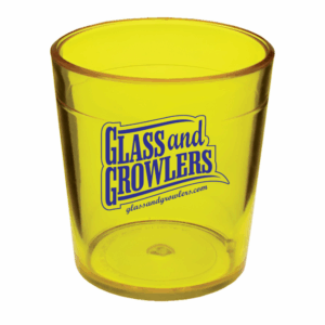 Plastic Standard Shot Glass - Yellow 2oz
