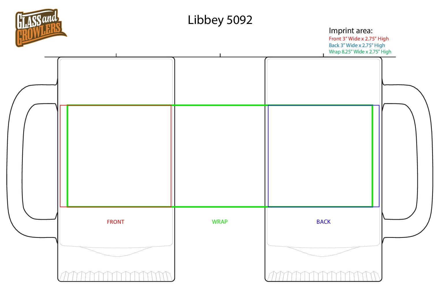 Libbey 5092 - 16oz Tankard