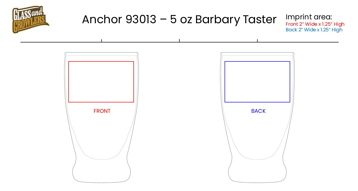 Anchor 93013 - 5 oz Barbary Taster