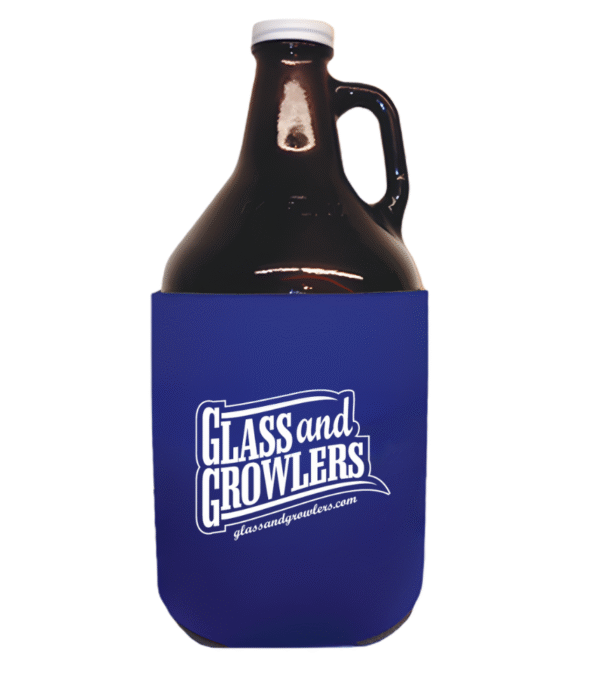 Premium Collapsible Foam 64oz Growler Bottle Insulator