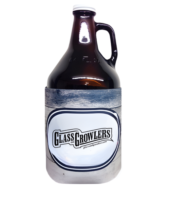 Premium Full Color Dye Sublimation Foam 64oz Growler Bottle Insulator