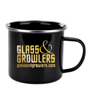 Abilene™ Enamel Cups - 500 ml Black