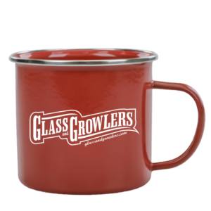 Abilene™ Enamel Cups - 500 ml Red