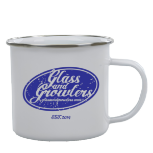 Abilene™ Enamel Cups - 500 ml White
