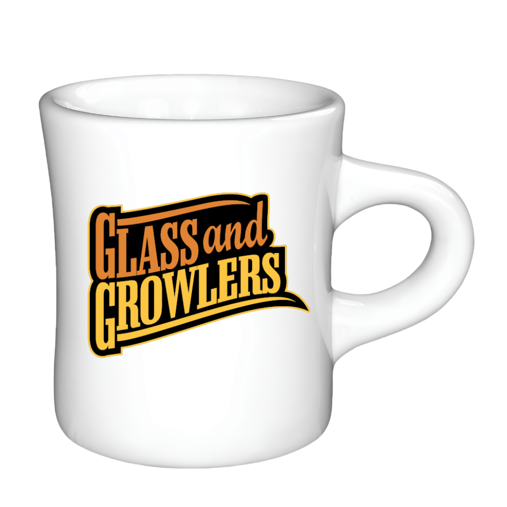Diner Mug - 10 oz White