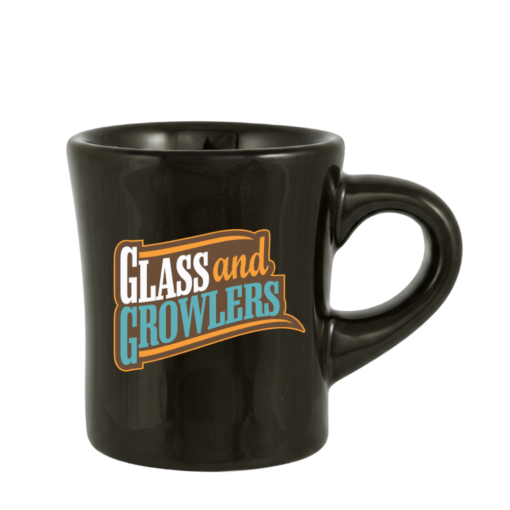Tahoe Mini Diner Mug - 5.5 oz Black