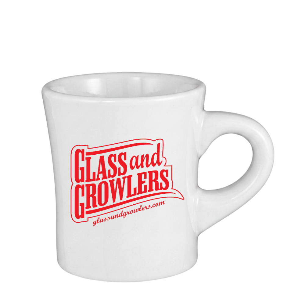Tahoe Mini Diner Mug - 5.5 oz White